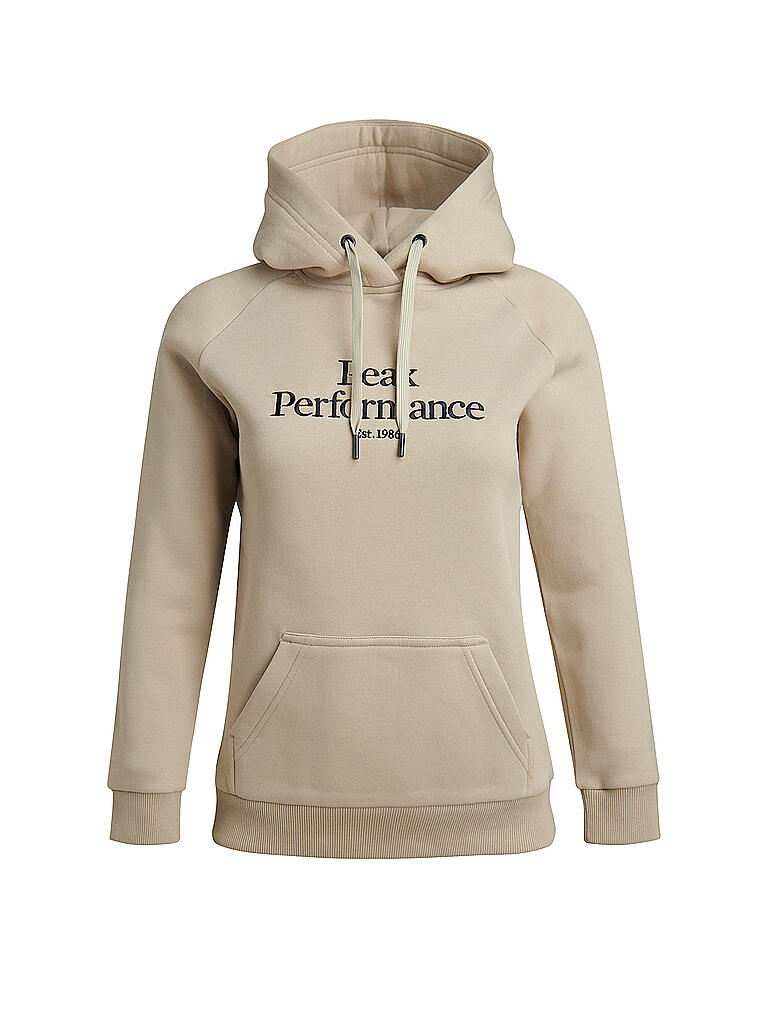 PEAK PERFORMANCE Kapuzensweater Hoodie beige